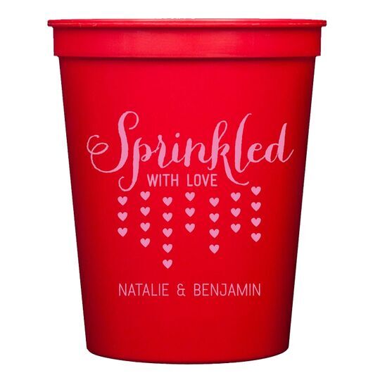 Sprinkled with Love Stadium Cups