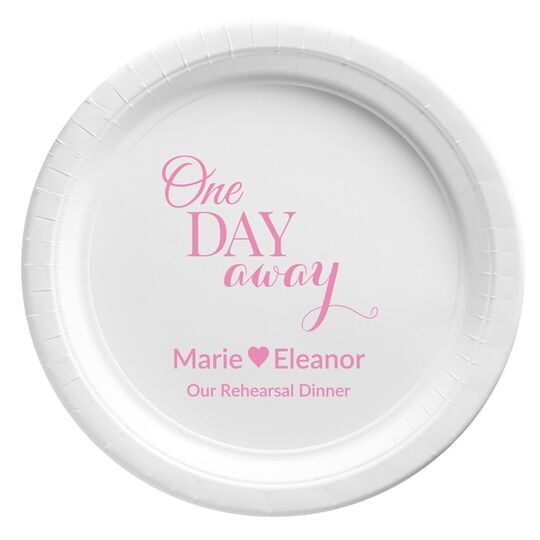 One Day Away Paper Plates