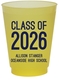 Proud Class of Graduation Colored Shatterproof Cups Image 2 of 3