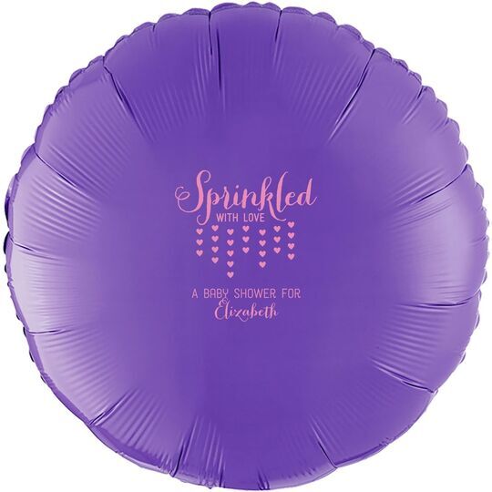Sprinkled with Love Mylar Balloons