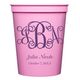 Vine Monogram with Text Stadium Cups Image 3 of 3