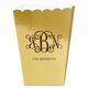 Vine Monogram with Text Mini Popcorn Boxes Image 1 of 3