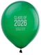 Proud Class of Graduation Latex Balloons Image 1 of 3