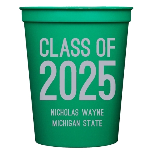 Proud Class of Graduation Stadium Cups