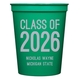 Proud Class of Graduation Stadium Cups Image 1 of 3