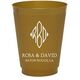 Shaped Diamond Monogram with Text Colored Shatterproof Cups Image 1 of 2