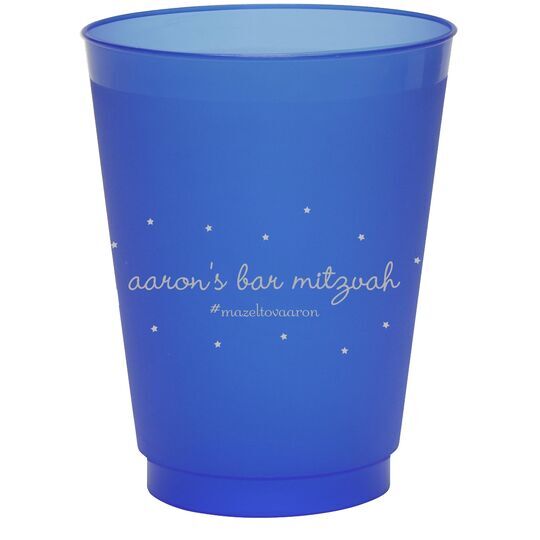Sweet Little Stars Colored Shatterproof Cups