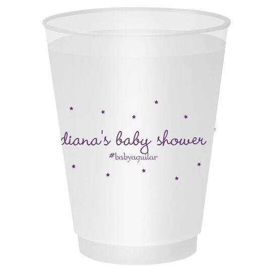 Sweet Little Stars Shatterproof Cups