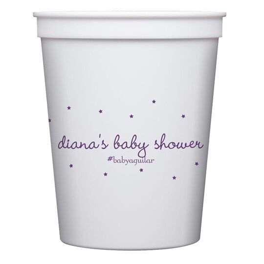Sweet Little Stars Stadium Cups