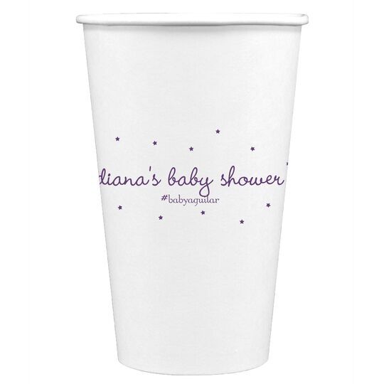 Sweet Little Stars Paper Coffee Cups