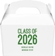 Proud Class of Graduation Gable Favor Boxes Image 1 of 3
