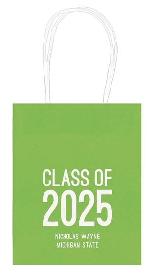 Proud Class of Graduation Mini Twisted Handled Bags