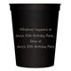 Whatever Happens Party Stadium Cups Image 2 of 2
