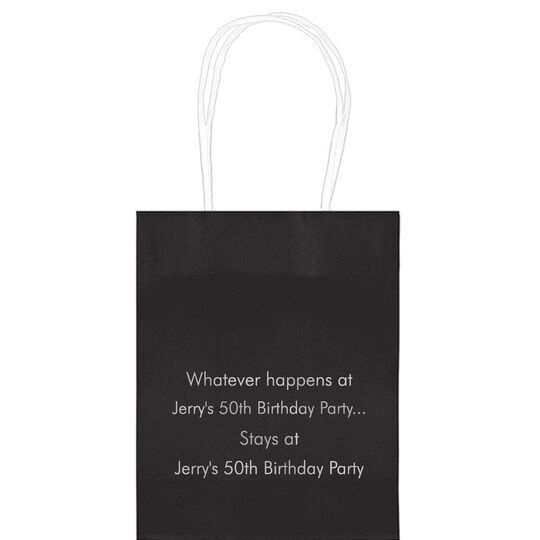 Whatever Happens Party Mini Twisted Handled Bags