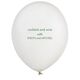 Your Personalized Latex Balloons Image 1 of 4