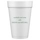 Your Personalized Styrofoam Cups Image 1 of 4