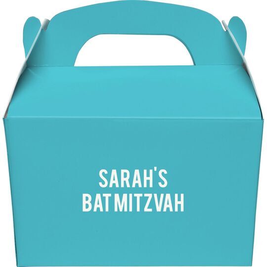 Your Event Gable Favor Boxes