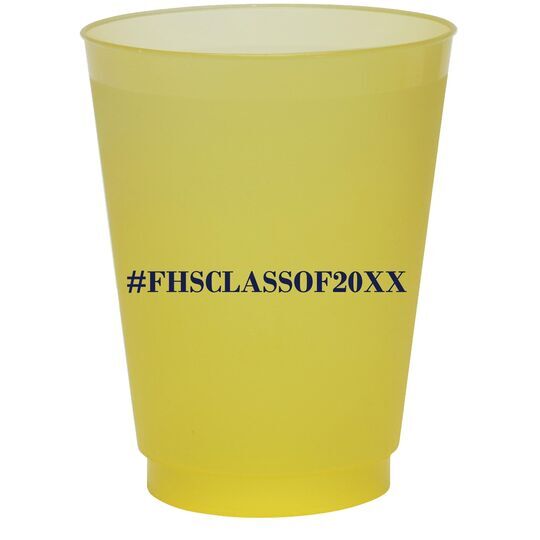 Create Your Hashtag Colored Shatterproof Cups