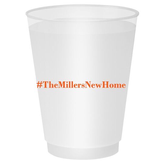 Create Your Hashtag Shatterproof Cups