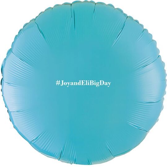 Create Your Hashtag Mylar Balloons