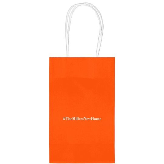 Create Your Hashtag Medium Twisted Handled Bags