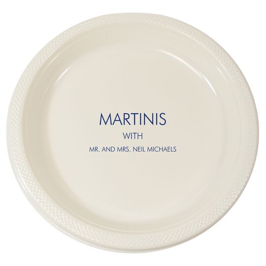 Your Cocktail Plastic Plates