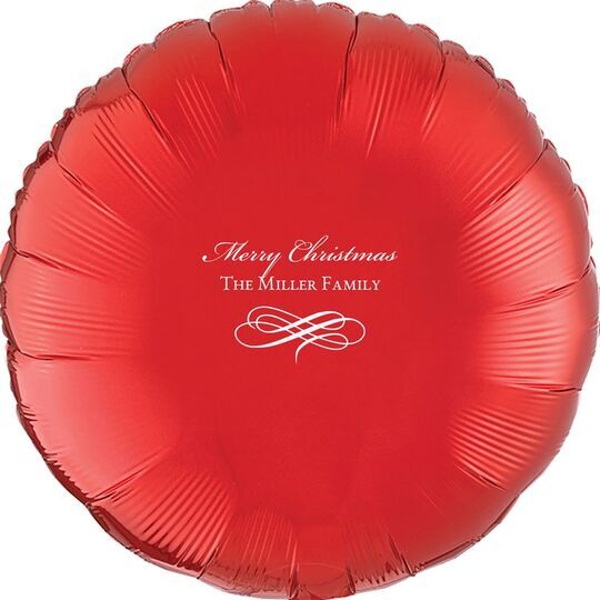 Scrolled Coronation Mylar Balloons