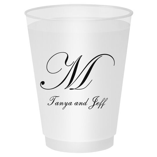 Presidential Initial Shatterproof Cups