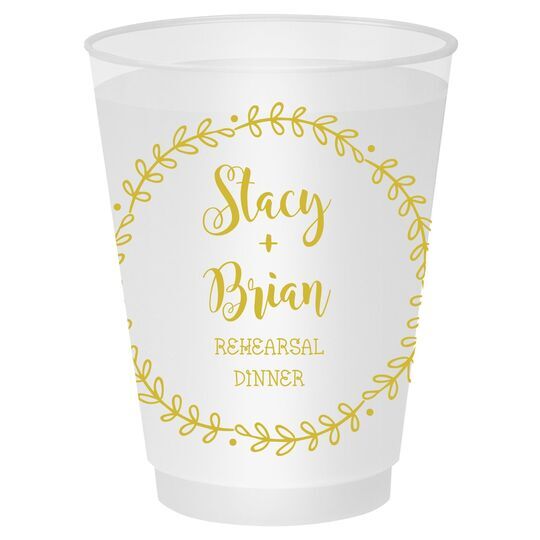 Sweet Wreath Shatterproof Cups