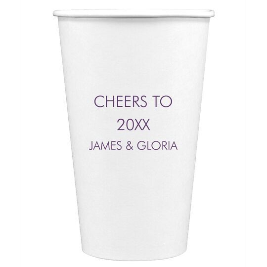 Your Cocktail Paper Coffee Cups