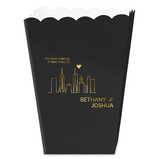 We Love New York City Mini Popcorn Boxes