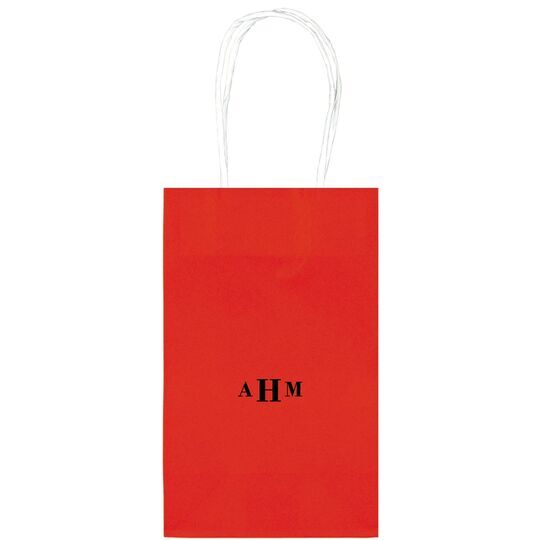 Sophisticated Monogram Medium Twisted Handled Bags