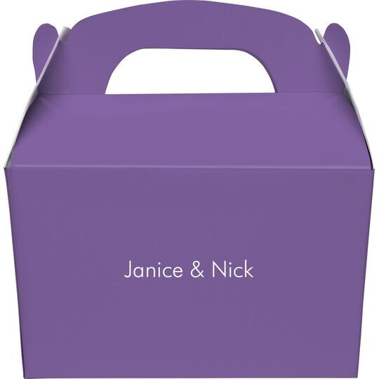 Your Personal Gable Favor Boxes