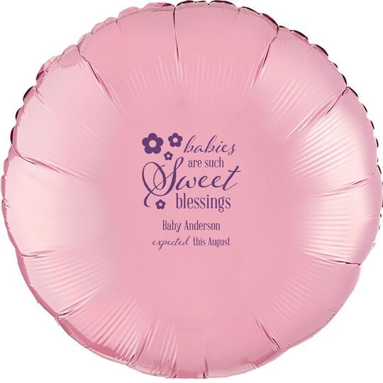 Sweet Blessings Mylar Balloons