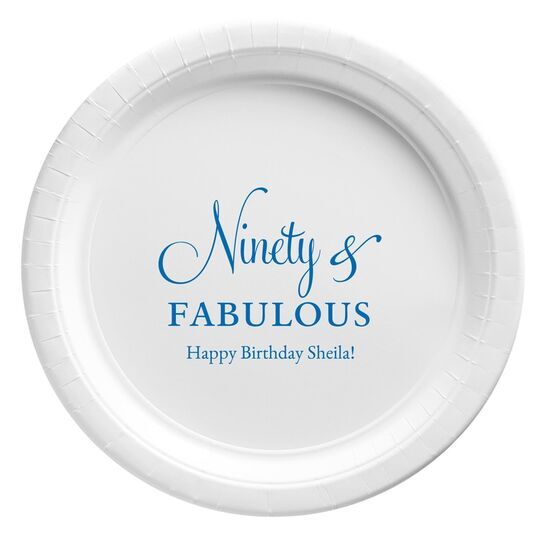 Design Your Own Personalized Paper Plates