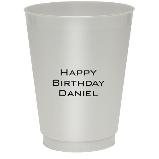 Simply Stylish Colored Shatterproof Cups