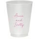 Your Choice of Text Colored Shatterproof Cups Image 5 of 5