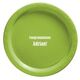 Your Choice of Text Paper Plates Image 1 of 5