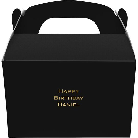 Simply Stylish Gable Favor Boxes