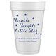 Twinkle Twinkle Little Star Styrofoam Cups Image 1 of 2