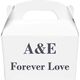 Your Choice of Text Gable Favor Boxes Image 2 of 5