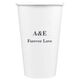 Your Choice of Text Paper Coffee Cups Image 2 of 5