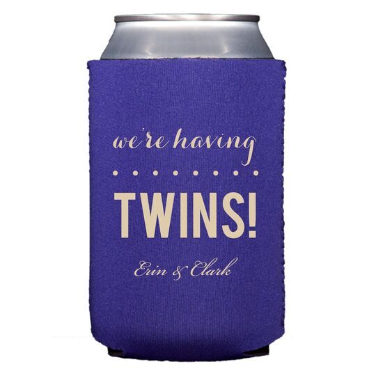 We're Having Twins Collapsible Huggers