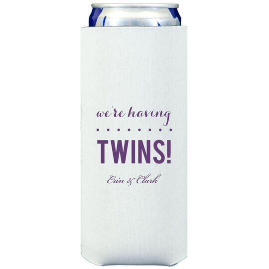 We're Having Twins Collapsible Slim Huggers