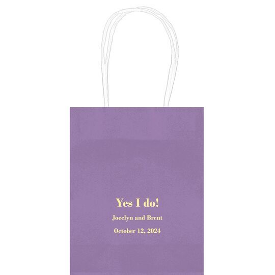 Your Message Mini Twisted Handled Bags