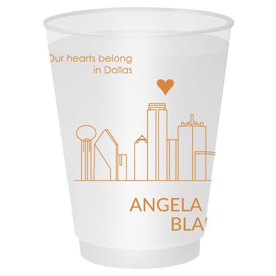 We Love Dallas Shatterproof Cups