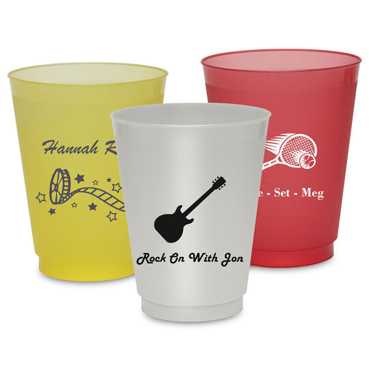 Reusable Plastic Cup, Custom Drinkware, Party Cups