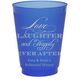 Love Laughter Ever After Colored Shatterproof Cups Image 3 of 6