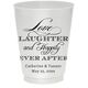 Love Laughter Ever After Colored Shatterproof Cups Image 4 of 6