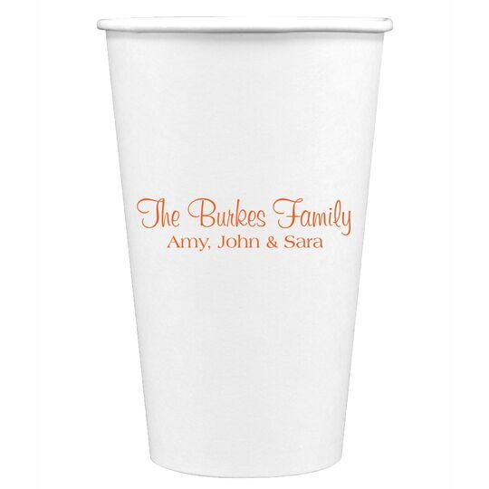 The Northshore Paper Coffee Cups